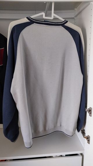 Sudadera Nike Blanco y Azul