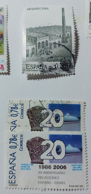 Lote Sellos España 2006