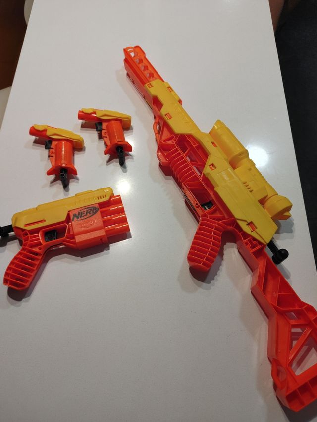 Lote de 4 pistolas Nerf