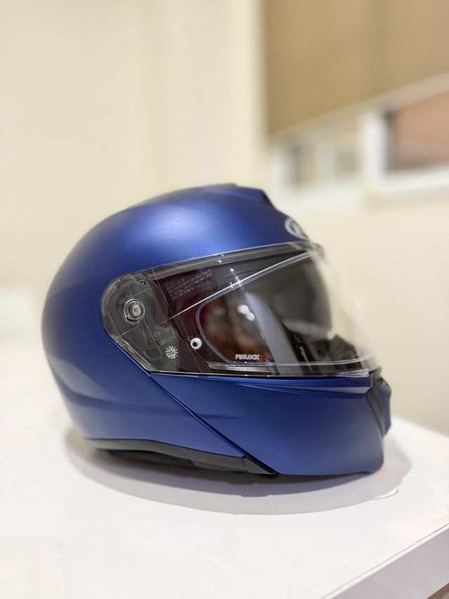 Casco Moto HJC Modular Azul