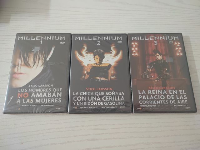 PRECINTADAS Pack 3 Películas Millennium DVD