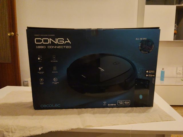 NUEVO Robot Aspirador Conga 1990 Connected