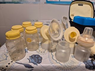 Sacaleches Medela Swing Maxi Doble + Medela swing 