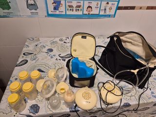 Sacaleches Medela Swing Maxi Doble + Medela swing 