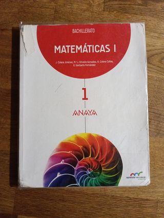 Matemáticas I.