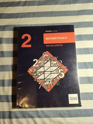 Matemáticas 2 Bachillerato Oxford