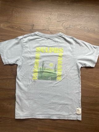 Camiseta Scalpers Niño Gris talla 8