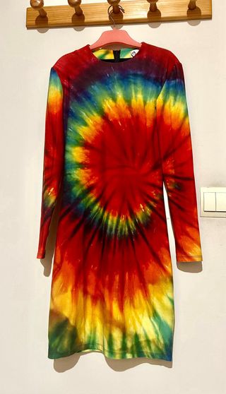 Vestido María Escoté Multicolor