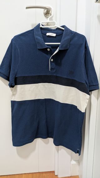 Camisa Polo Pedro del Hierro bicolor