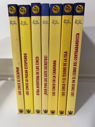 Lote libros de Los cinco