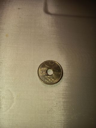 Moneda 25 Pesetas Olímpica