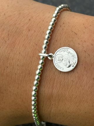 Pulsera San Judas Tadeo Plata
