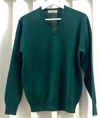 Pulôver verde, em lã, Panther, El Corte Inglés
