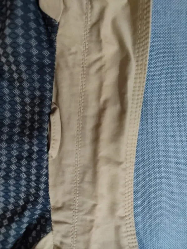 Giacca uomo beige cotone tg 46