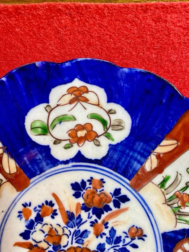 Plato porcelana Imari Antiguo