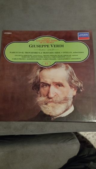 Vinilo Giuseppe Verdi - Los Grandes Temas