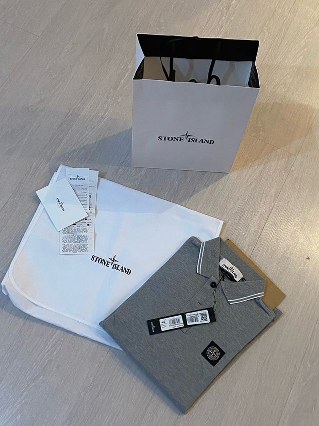 Original camiseta polo de Stone Island Talla “S”