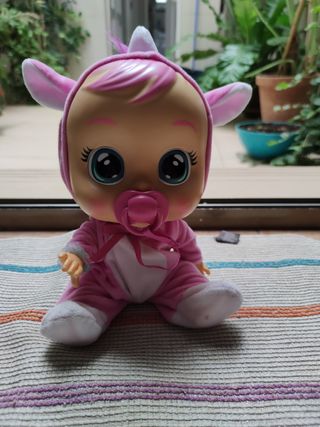 Bebe Llorón Rosa Unicornio