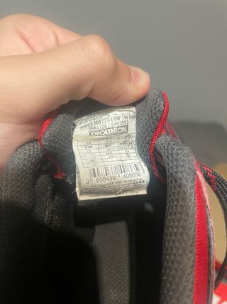 Zapatillas Quechua Rojas Talla 35