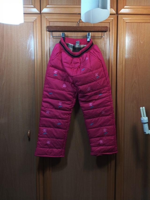Pantalones nieve niña talla 8