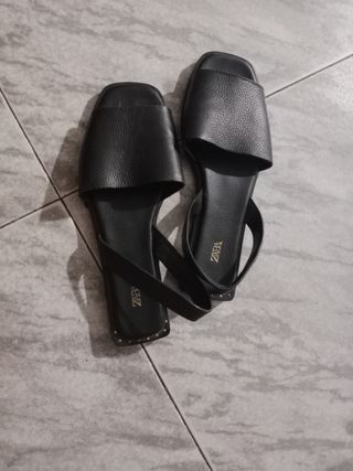 Sandalias Zara Negras sin estrenar 
