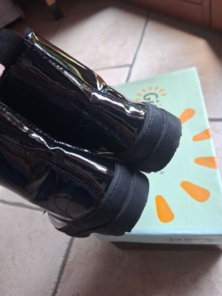 Stivaletti vernice neri H&M bambina 25