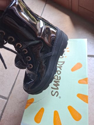 Stivaletti vernice neri H&M bambina 25