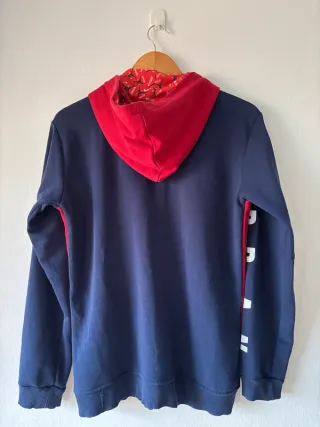 Sudadera Nike Air Jordan bicolor azul y rojo