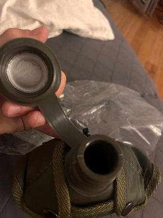 Borraccia Esercito con Copertura Verde