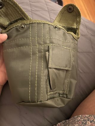 Borraccia Esercito con Copertura Verde