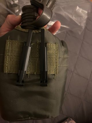 Borraccia Esercito con Copertura Verde