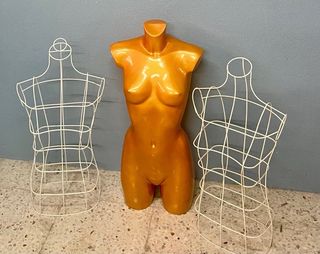 Maniquíes Mujer y Hombre (Azul y Negro)