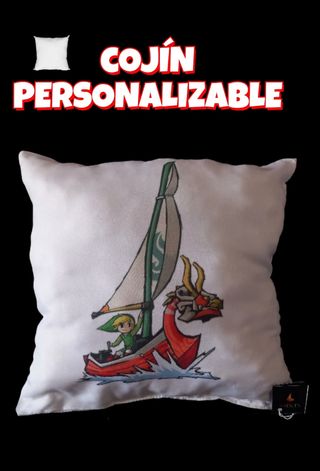 Cojín Personalizado con temática de Nintendo