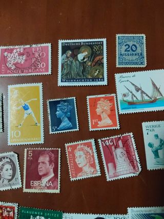 Lote de sellos variados ,20 unidades