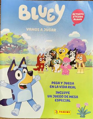 Álbum de Cromos Bluey: ¡Vamos a Jugar!