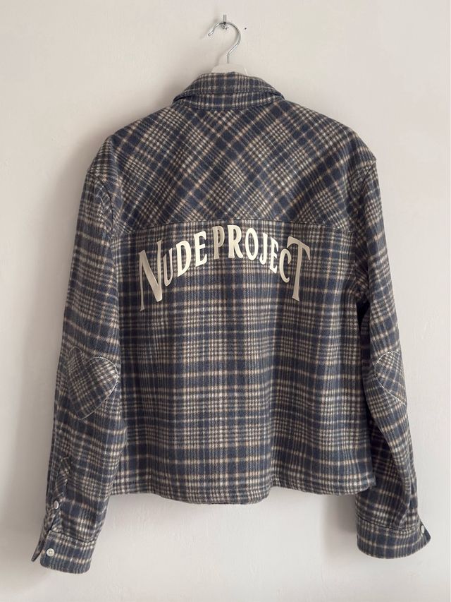 Camisa Nude Project a cuadros