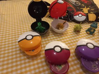 Lanzadores Pokémon con discos.