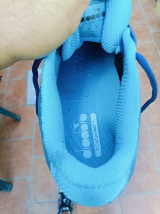 Diadora Scarpe da Ginnastica Blu Taglia 41