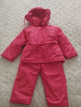 Buzo Nieve Niña Rosa