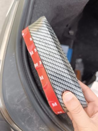 Lip Parachoques Coche Universal Carbono