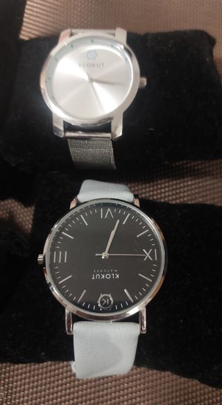 Relojes Klokut Oro y Plata