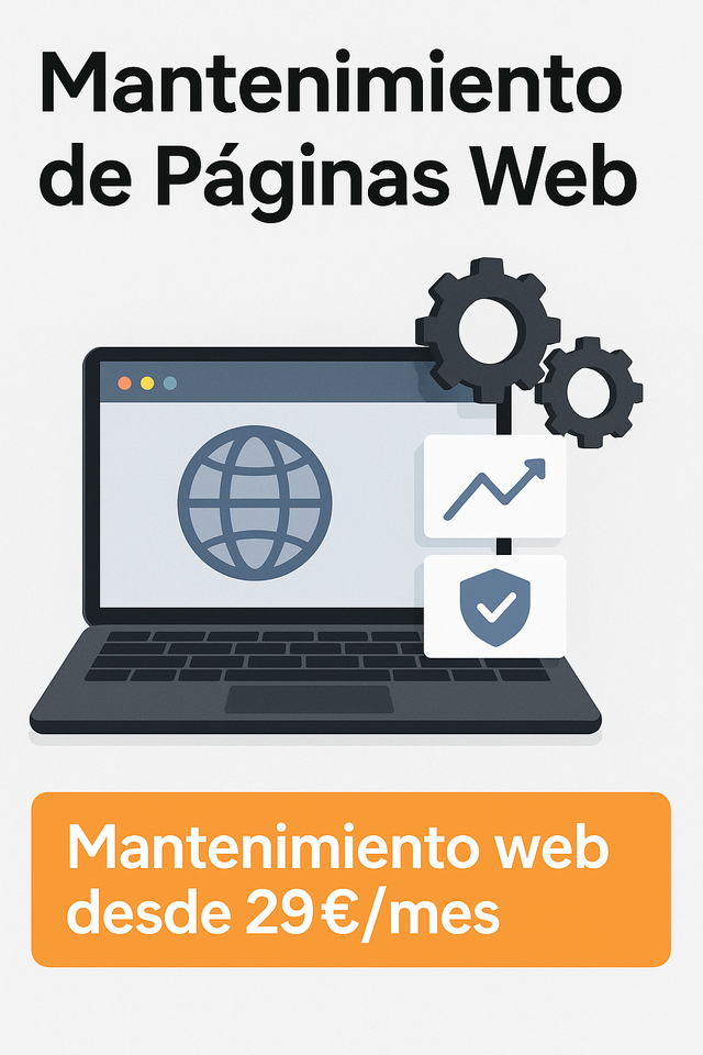 Mantenimiento de Páginas Web