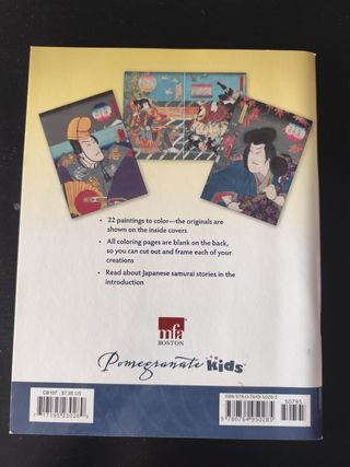 Samurai Coloring Book