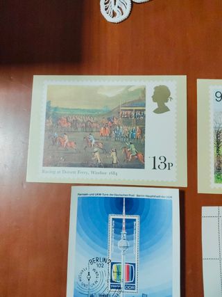 Lote de sellos variados