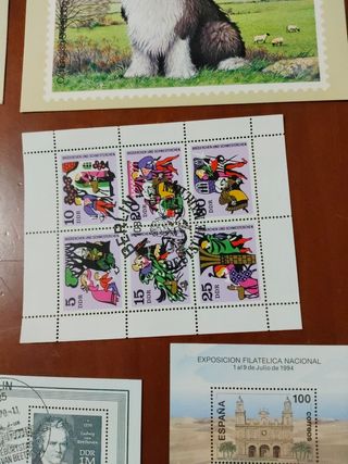 Lote de sellos variados