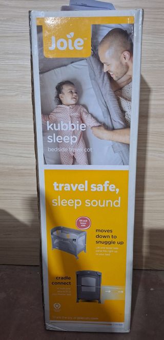 Parque cuna Joie Kubbie Sleep gris nuevo