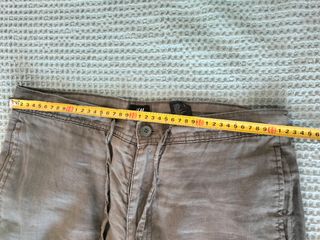Pantalón H&M Lino Verde Talla M 38 (48)