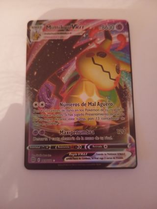 Carta Pokémon Mimikyu Vmax