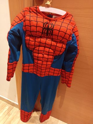 Disfraz Spiderman con musculatura talla 4-6 de HyM