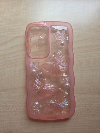 Funda Samsung Galaxy S25 Plus Mariposas Rosa